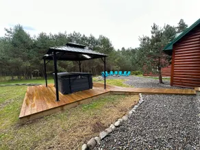 Cabin In the Pines, On Snowmobile Trail - Image 3