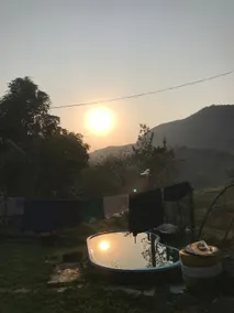 A refuge in the countryside, where the sun and the waterfall are born. - Image 2