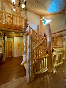 Handcrafted Log Cabin | Hot Tub | Sauna | GameRoom - Image 3