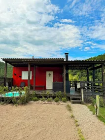 Cabin with pool, playground, and small farm - Image 5