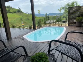 Cabin with pool, playground, and small farm - Image 4