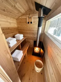 BLVCK Cabin 3 Hot Tub/Sauna Near Bushkill/Shawnee - Image 3