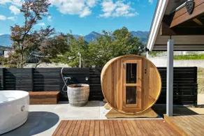 Lake Biwa 2 min walk/Special sauna experience in harmony with nature/Authentic Finnish barrel sauna - Image 2