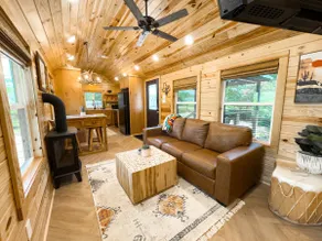 Apache Log Cabin | Walk to Lake, Pets Ok - Image 2