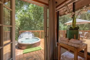 Cabin by the River w/ Private Hot Tub - Image 3