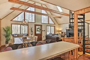 Fire Pit & Grill: 'Woodside Nest' in Pocono Lake! - Image 3