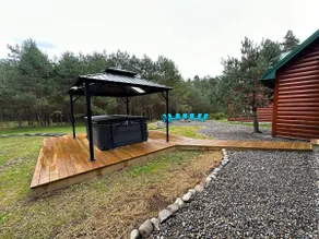 The Getaway in the Pines, On Snowmobile Trail - Image 5
