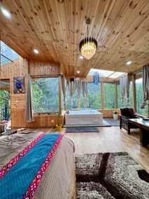 Himalayan StoneHeart, Jacuzzi Cottage | Jibhi Main - Image 2