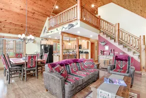 Rustic Lakefront Gem with Dock & Game Room - Image 5