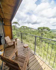 A-Frame Cabin with Hot Tub and View, 5 km from Capivari - Image 4