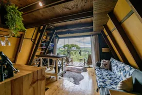A-Frame Cabin with Hot Tub and View, 5 km from Capivari - Image 3
