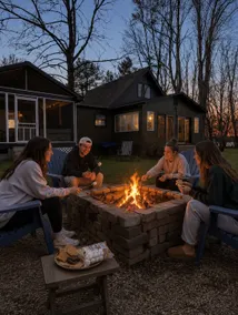 Serene River Retreat | Double Decks, Hot Tub, Fire Pit & Scenic River Views - Image 4