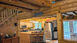 Rustic Log Cabin By Bryce Resort XL Game Room Fire Pit Pets Friendly & More - Image 4