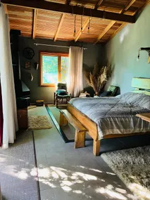 Refuge Cabin Suite on the Farm with Fireplace - Image 4