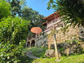 Seaside House in Sambaqui: Pool & Dock - Image 3