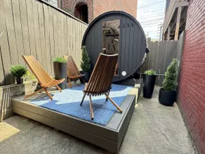 Fun Designer space with Patio + Traditional SAUNA! - Image 4
