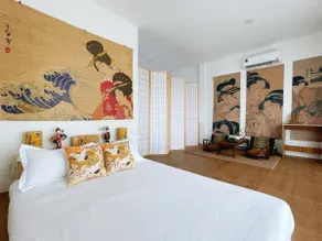 Modern Japanese Style Room Ricefiled Mountain View - Image 2