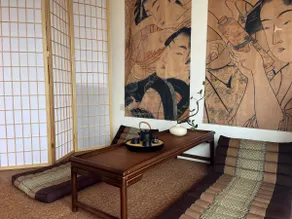 Modern Japanese Style Room Ricefiled Mountain View - Image 3