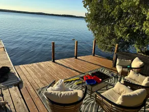 New Hot Tub • Modern Lakefront Cottage - Image 5