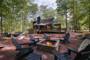 Unique Pocono Retreat - Hot Tub Fire Pit Family - Image 4