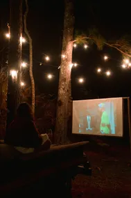 Encanto de Araras, Stone Chalet, Outdoor Cinema - Image 3