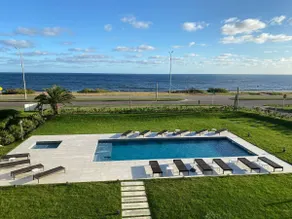 Oceanfront apartment with barbecue and pool Cruceros III - Image 3