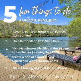 Sleeps 18 on Wood Creek Lake w/ Dock | London KY - Image 5