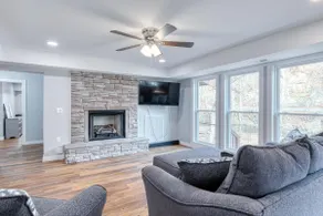 Lodge on Wolf Creek 4BR , 12 Private Acres , Fishing , Hiking , Hokie Weekends - Image 3