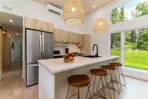 La Charlebois 24: Forest Views, Hot Tub & Patio - Image 4