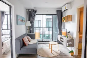 Bangkok Affordable 2 Bedroom Apartment 450m 5 min to BTS Puchao Station for 4 people | Sky Pool | Gym | Wifi | Samrong - Image 4