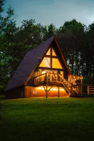A-Frame, Loft + Wall of Windows | Hocking Hills - Image 4