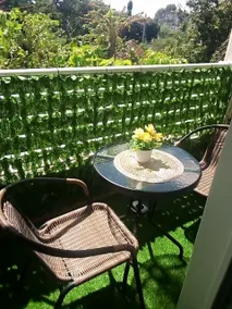 Jolly 1br with AC, backup gen, Netflix, Balcony - Image 3