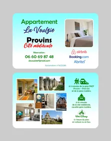 La Voulzie Apartment, Private Parking and Terrace - Image 2