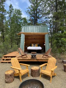 A-Frame Tiny Cabin in the Woods - Image 2