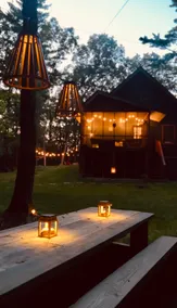 Modern Chalet with Hot Tub & Fire Pit at Lake Wallenpaupack - Image 3