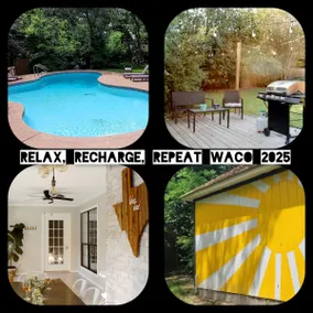 Texas Sunshine Oasis | 10 min to WACO | Spa Pets - Image 3