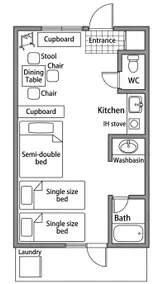 Asami's Apartment, Family Apartment 2 - Image 3