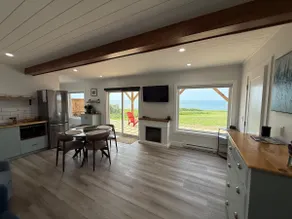 Double wide shipping container cabin with hot tub. - Image 2