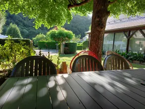 Mountain home with private flower garden - Image 4
