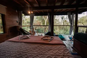 Cabin with Deck, Hammock Area and Forest View - Image 3