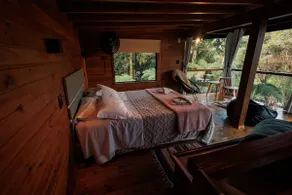 Cabin with Deck, Hammock Area and Forest View - Image 4