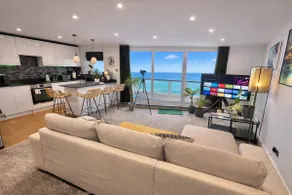Stunning Sea View Two Double Bedroom Apartment - With Balcony - Opposite Beachfront Walk - Image 2