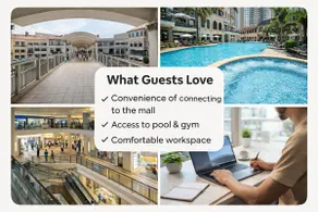 FREE Parking + Direct Mall Access | Spacious Unit - Image 5