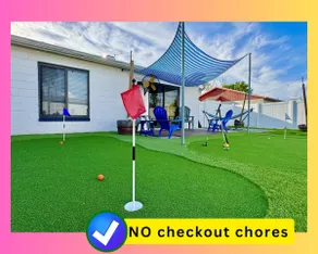 Backyard Mini Golf • 2 King Bedroom Suites + Twin - Image 3