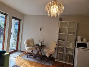 Bedroom, living room, bathroom, fridge, freezer, microwave, garden. - Image 3