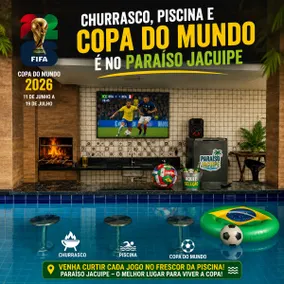 Residencial Jacuipe 3QT with Billiards and Swimming Pool - Image 4