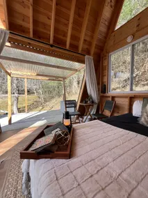 TiNY A-Frame - w/ Mtn Views & Creek- FireFly MTN! - Image 2