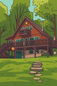 Pool/BeachFamily Friendly Streamside Chalet+HotTub - Image 2