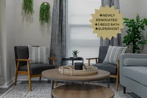 Modern Boho Bliss + Family 3 bd/2 bth + Near MSU - Image 2