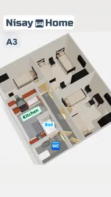 Nisay Home - 3 Room Apartment - A3 - Image 2